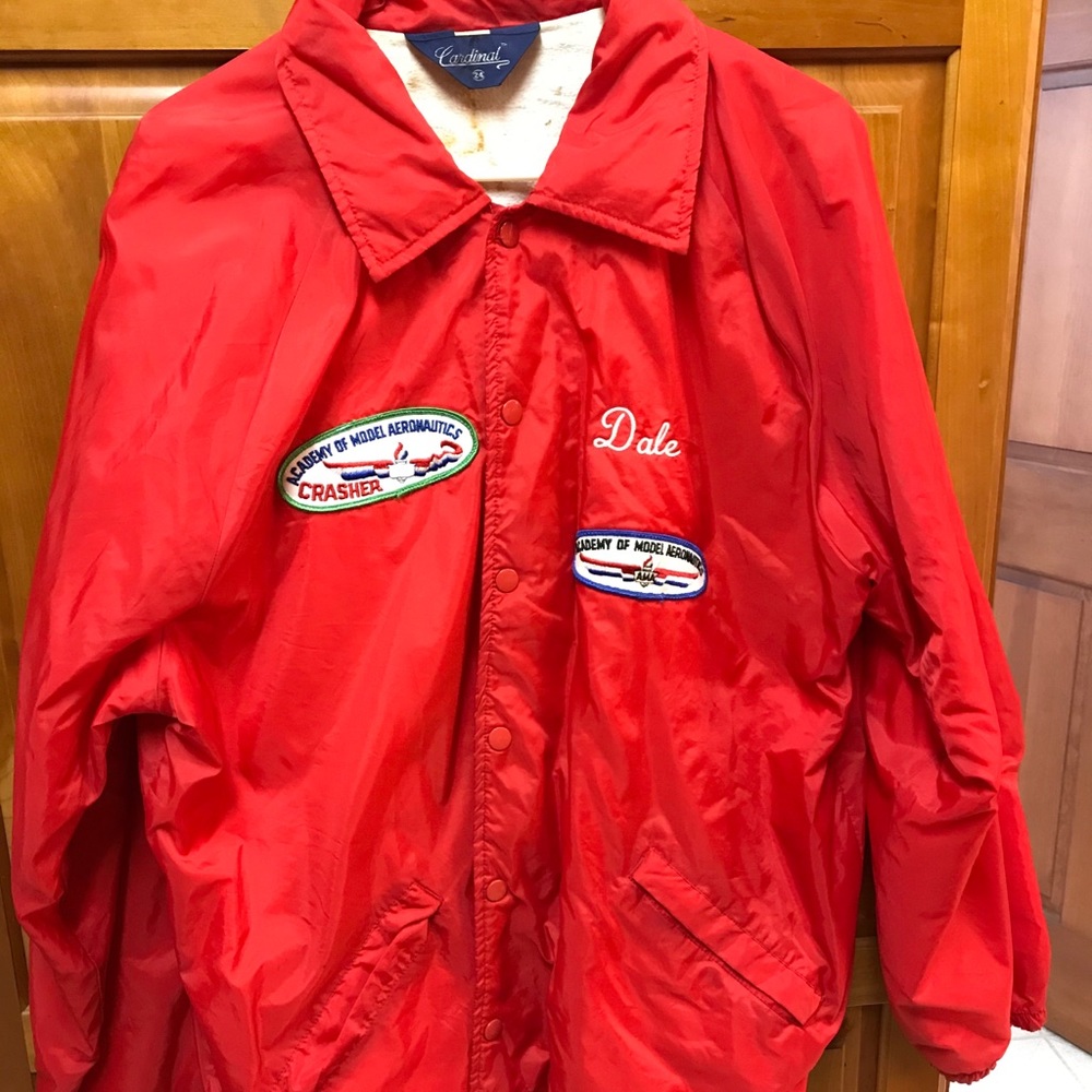 Vintage Seneca Radio Society Jacket - Red